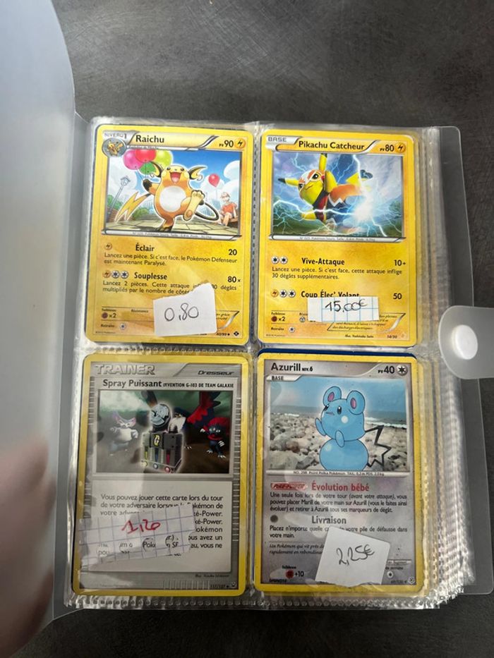 Carte Pokémon à l’unité