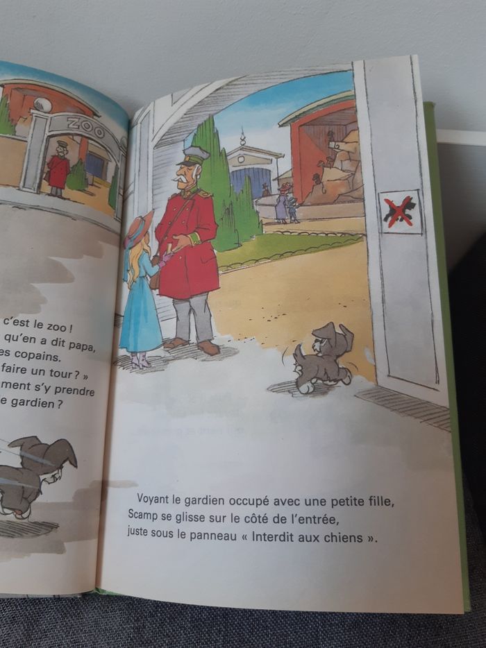 Livre + courrier  Disney vintage 1986 : Scamp tel père, tel fils, Club Mickey - photo numéro 8