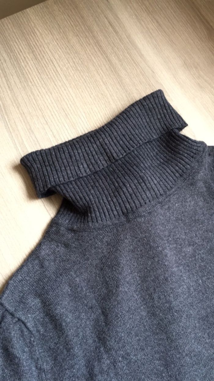 Pull manches courtes gris Chine T2 - photo numéro 2