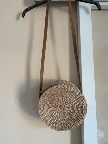 Sac paille rond