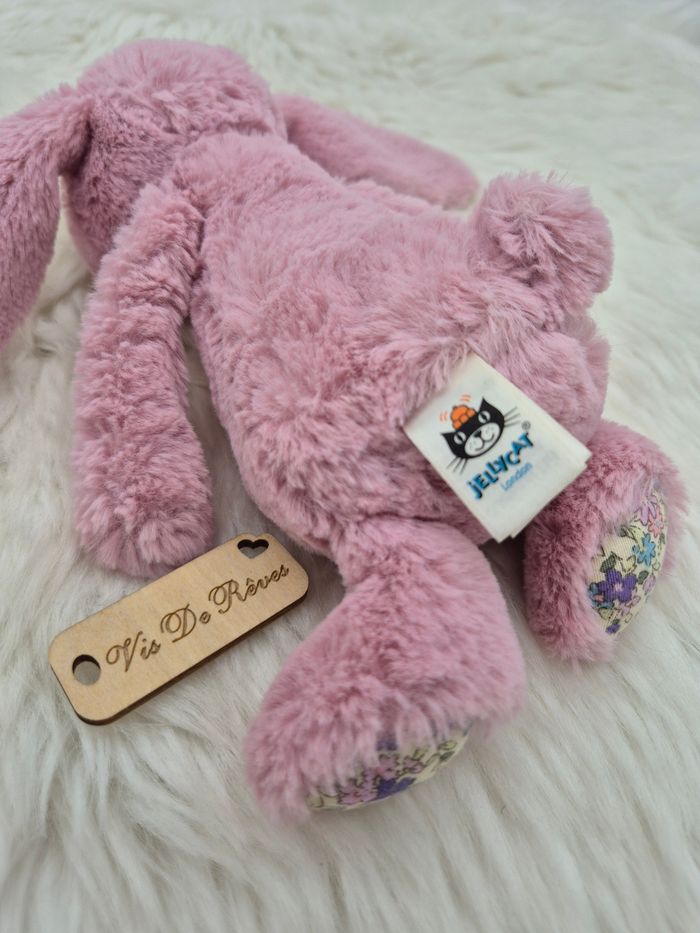 Doudou peluche Lapin Blossom Tulip Pink Bunny jellycat Small - photo numéro 3