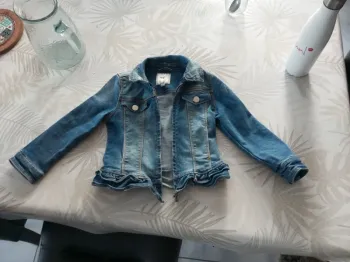 Veste en jean fille