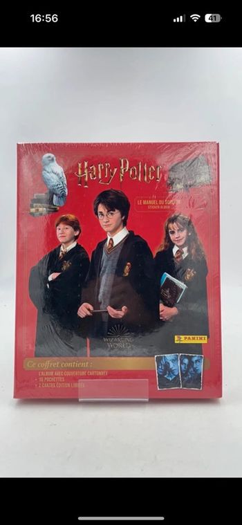 Coffret Panini Harry Potter le manuel du sorcier + 16 pochettes Neuf
