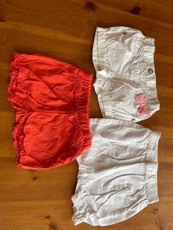 Lot de 3 shorts