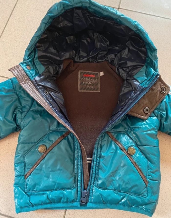 Manteau blouson Catimini taille 12 mois en très bon état - photo numéro 3