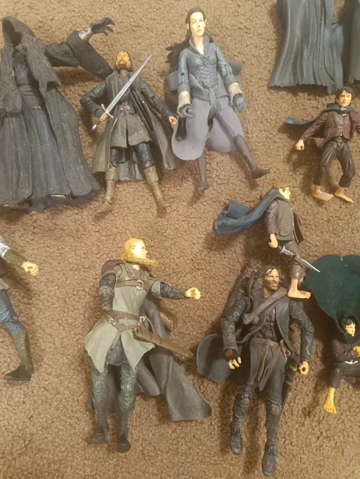 Lot figurines seigneur des anneaux - photo numéro 2