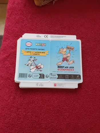 130 cartes Astérix aux jeux olympiques