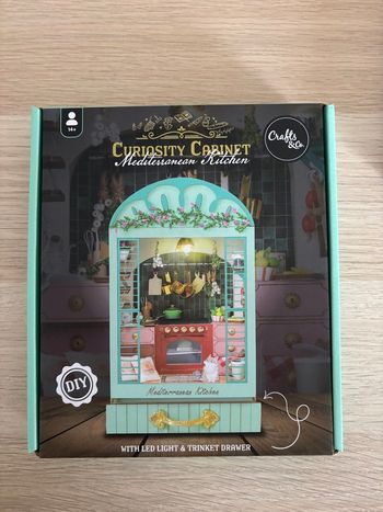 Kit de construction miniature neuf  « Mediterranean kitchen »