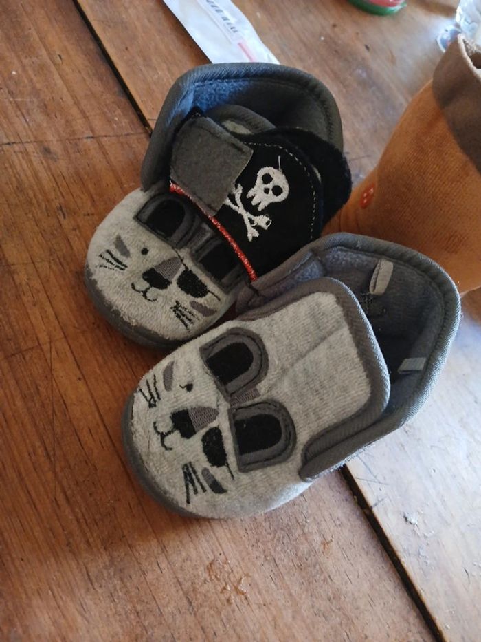 Chaussons à scratch pirates - photo numéro 8