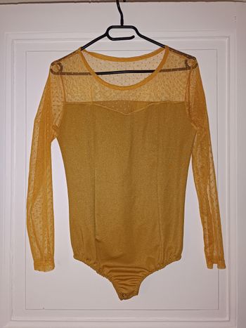 Body moutarde femme TU