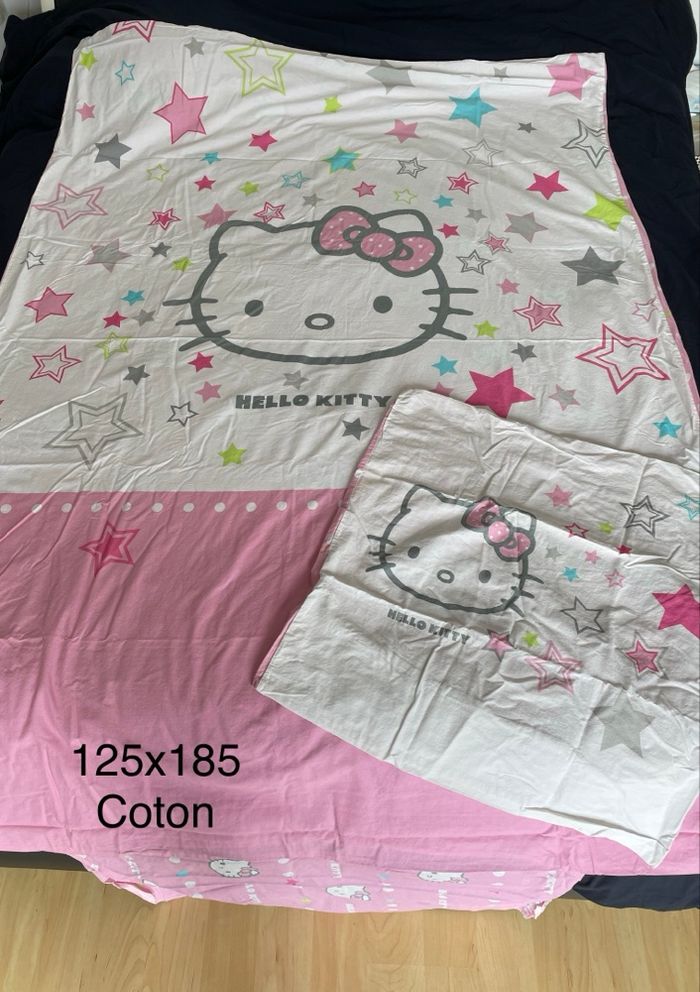 Housse de couette hello kitty