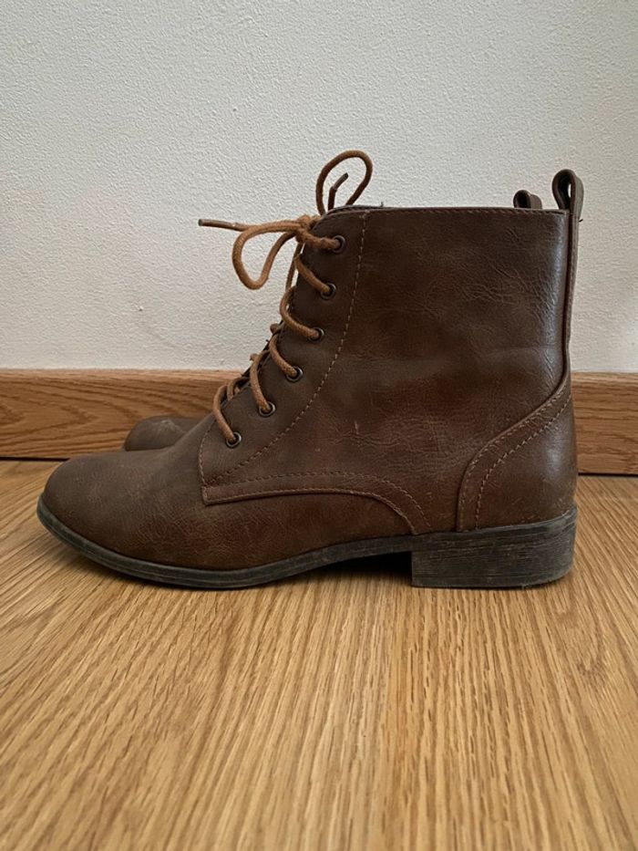 Botinne en cuir