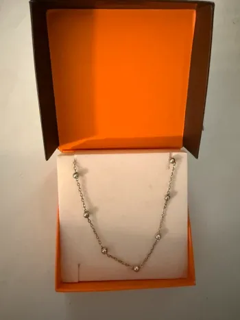 Bracelet en argent neuf authentique