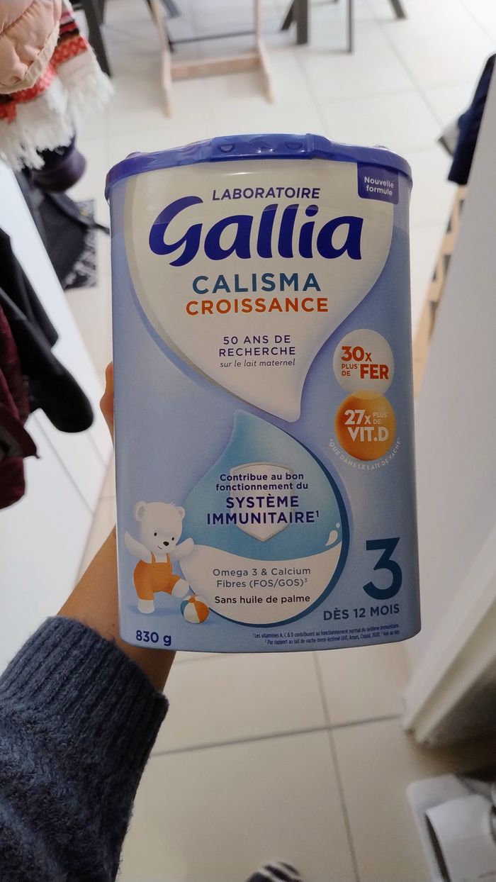 Lait 3 ème age galli