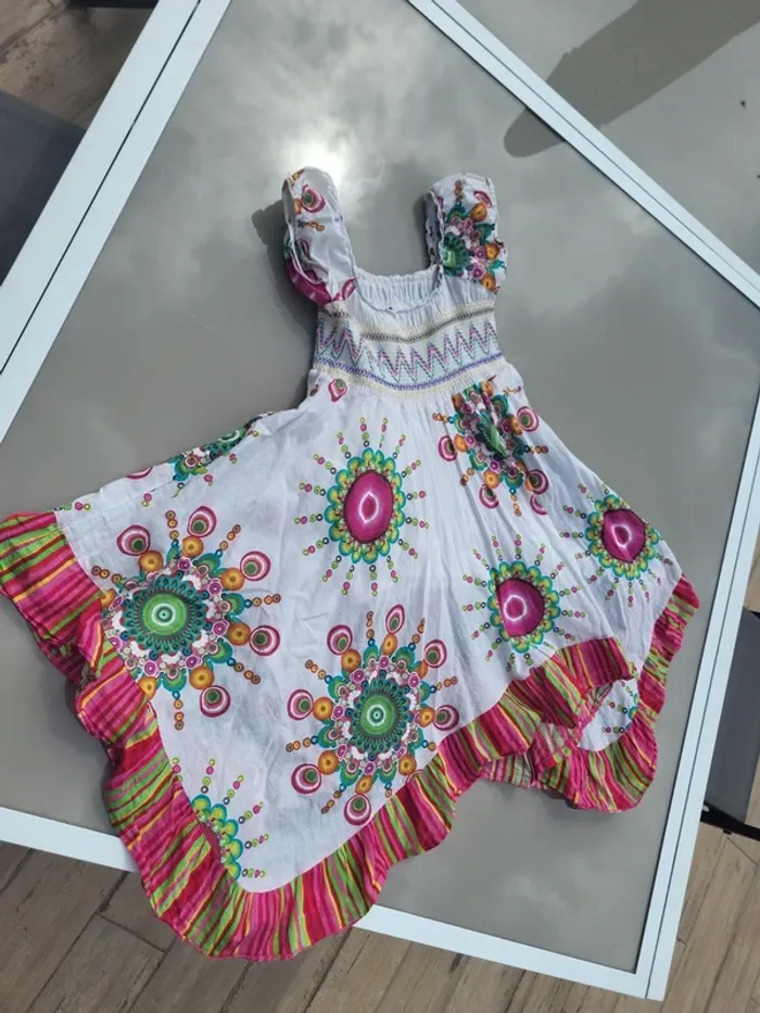 Robe colorée 6 ans