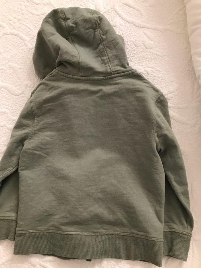 Veste à capuche 6 Ans Vert sapin - photo numéro 2