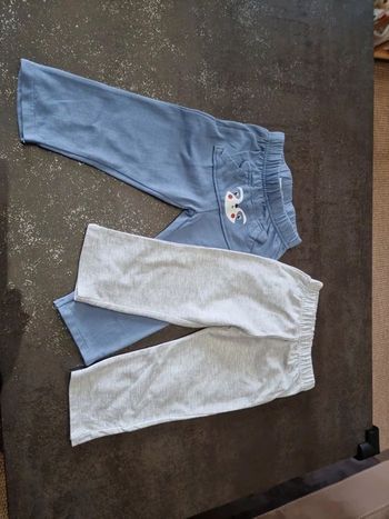 Lot de 2 pantalons neufs P'tit Bisou en 12 mois