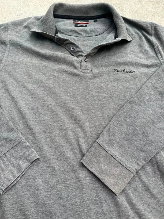 Polo ML gris Pierre Cardin taille L