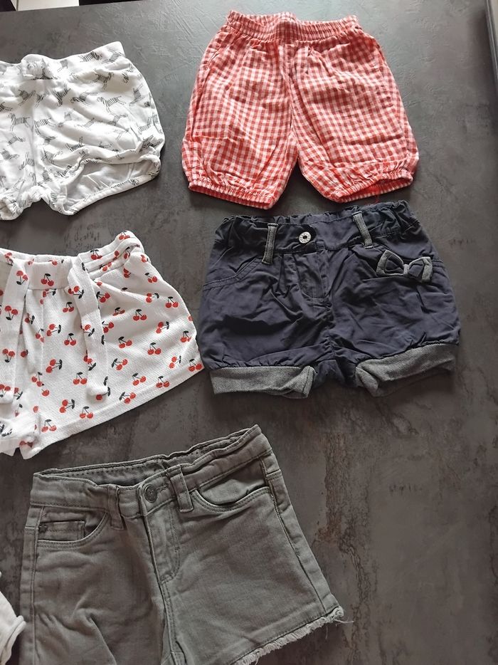 Lot shorts fille 2 ans - photo numéro 4