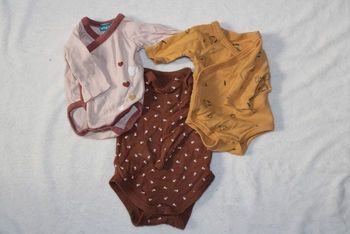 Lot bodies manches longues