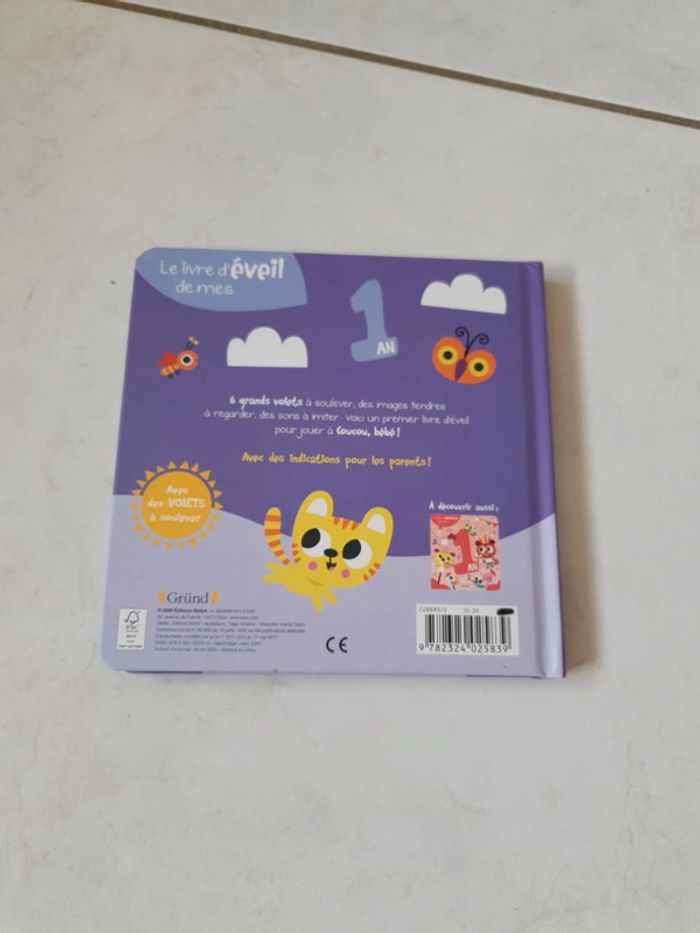 Le.livre d'éveil de mes 1 an - photo numéro 3