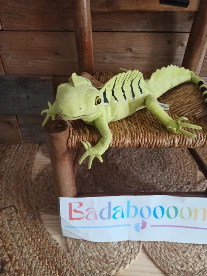 Peluche iguane national Geographic tbe - photo numéro 2
