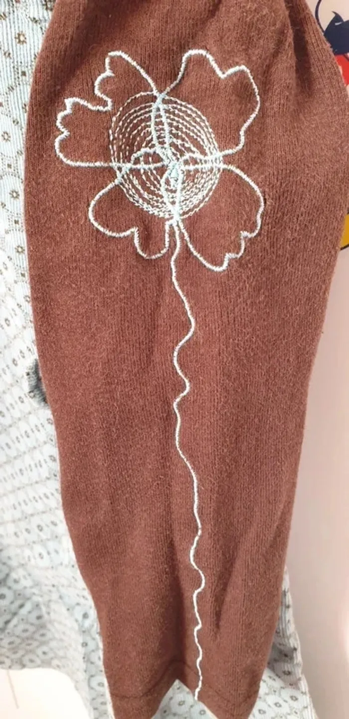 Ensemble 3 pièces robe velours 2 ans - photo numéro 2