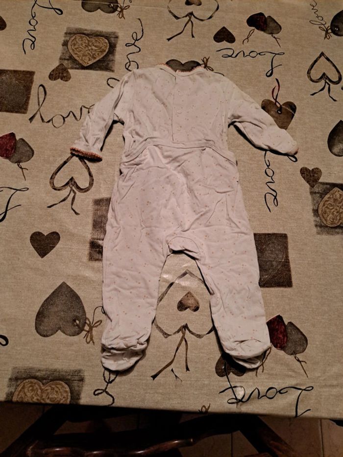 Pyjama manche longue disney fille taille 9 mois - photo numéro 2
