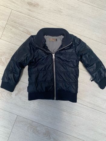 Manteau doudoune marine Jean Bourget 3 ans