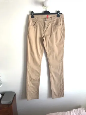 Pantalon Miss Captain léger beige taille 40