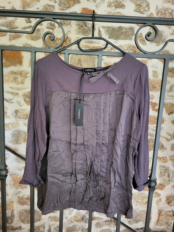 Haut Caroll habillé neuf avec étiquette - photo numéro 2