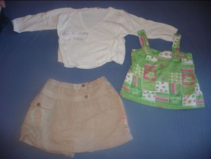 Ensemble 3 pièces taille 6 mois