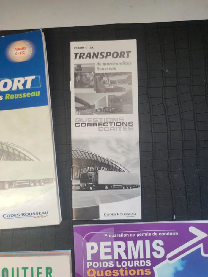 Préparation Fimo permis poids lourd C E et transport de marchandises rousseau - photo numéro 3