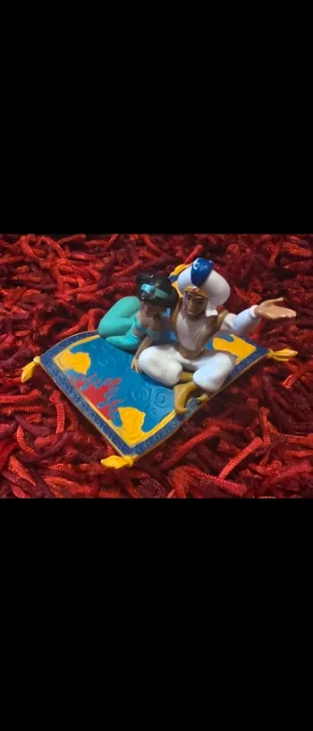 Figurine exclusive premium Aladdin le tapis audiocontes Magiques Altaya disney