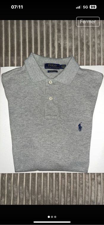 Polo à manche longue Ralph Lauren