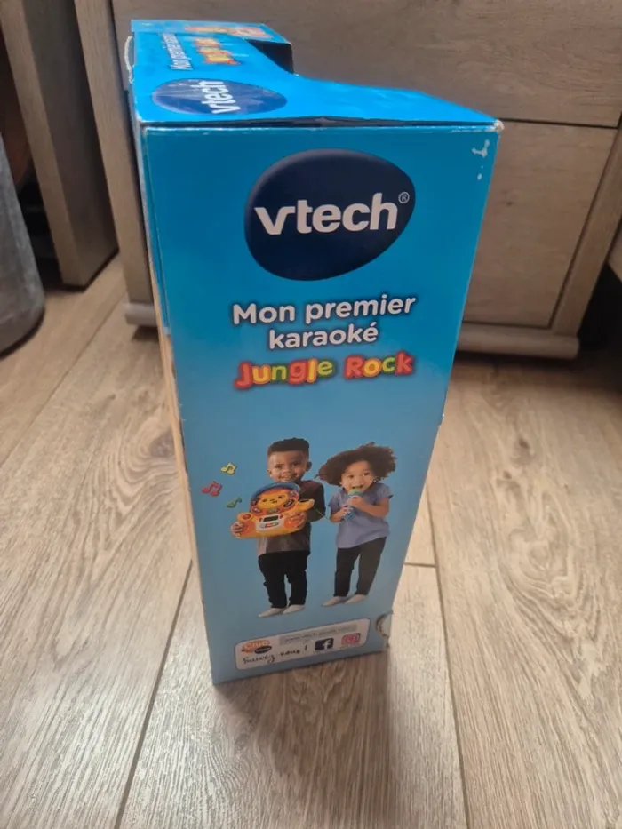 Jouet vtech "jungle rock" mon premier karaoké état neuf - photo numéro 5