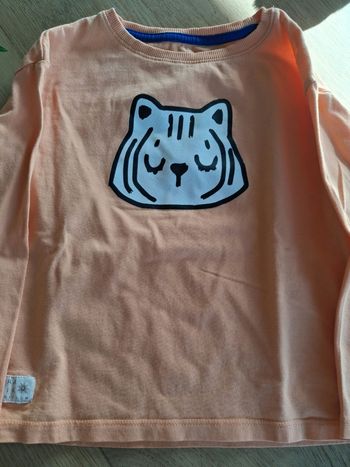 Tee-shirt manches longues kiabi
