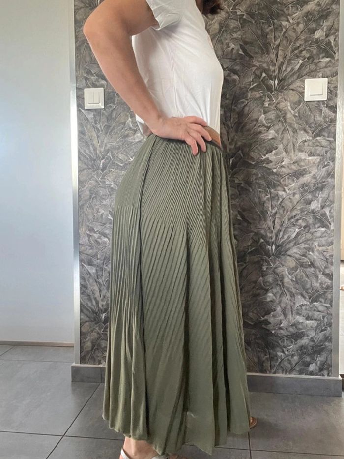 Jupe Longue Femme Kaki - photo numéro 2