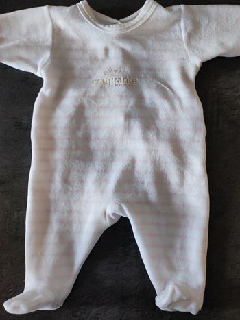 Pyjama 1 mois Petit Bateau