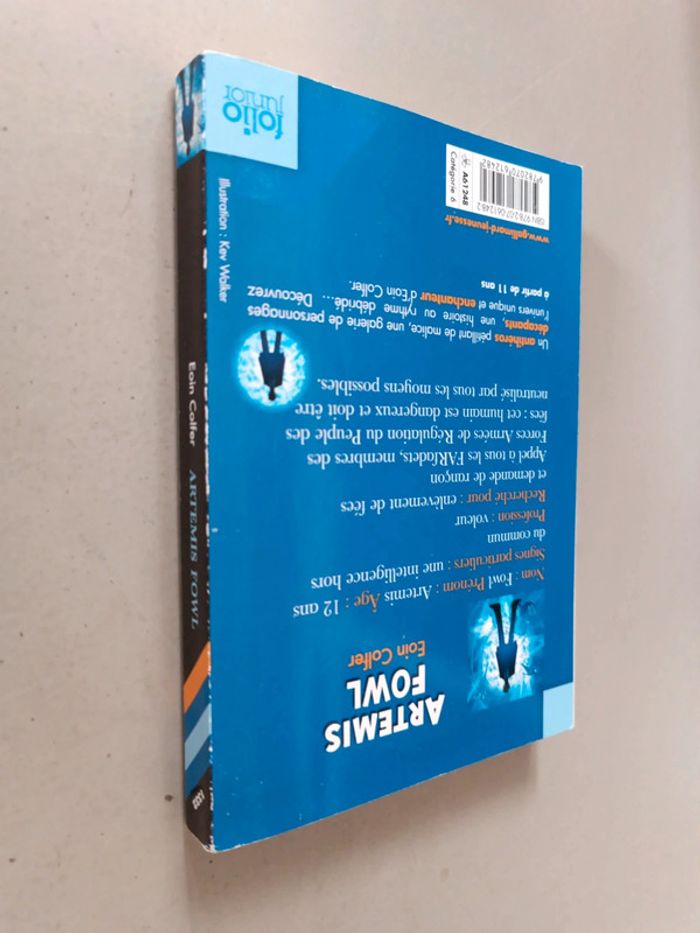 Artemis Fowl Eoin Colfer - photo numéro 3