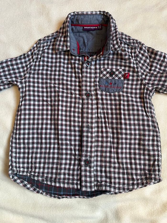 Chemise sergent major 2 ans