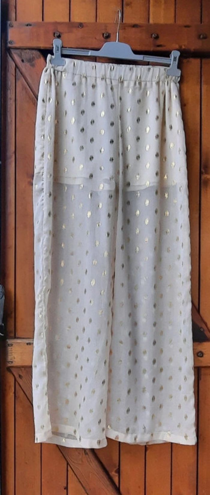 Pantalon d'intérieur beige, taille S/M - photo numéro 2