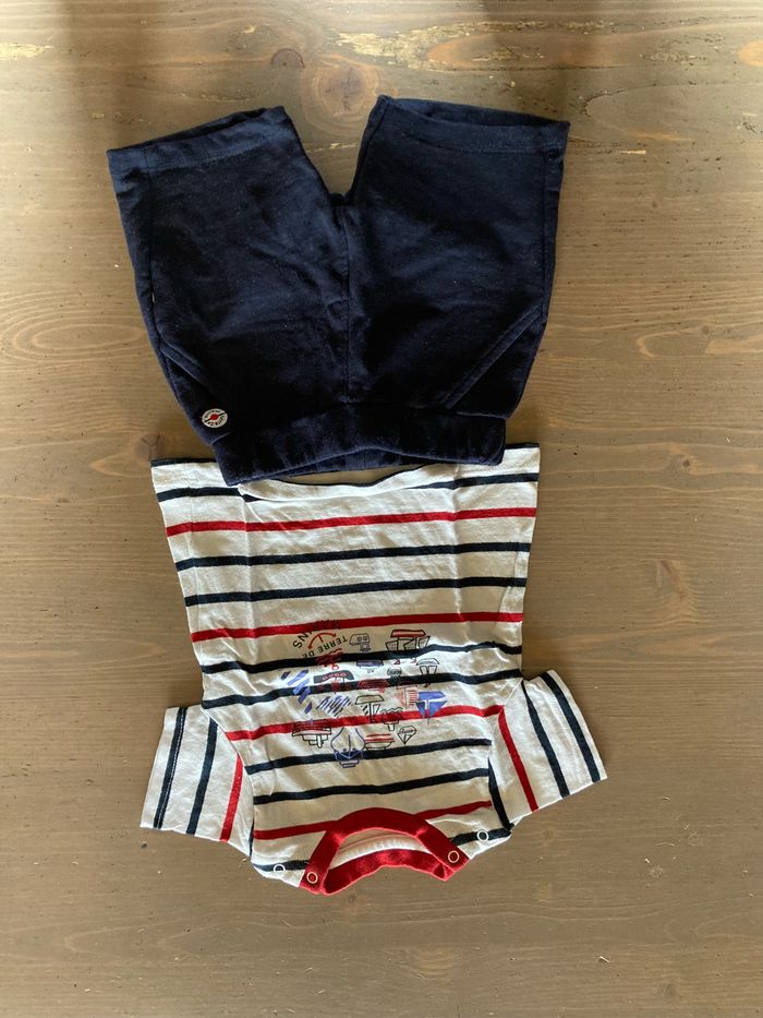 Bébé garçon : lot vêtements bébé 9 mois
