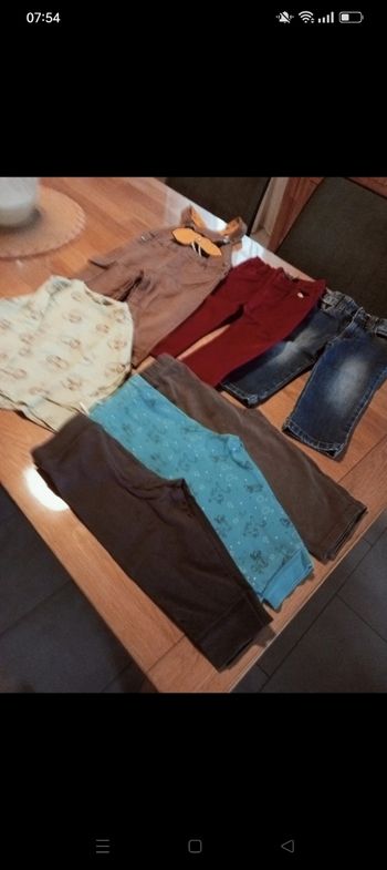 Lot vêtements garçon