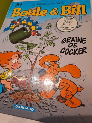 Lot de 3 bandes dessinées Boule et bill