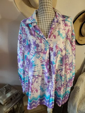 Tunique blouse overzise