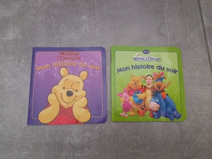 Lot de 2 livres mon histoire du soir - Disney - Winnie l'ourson