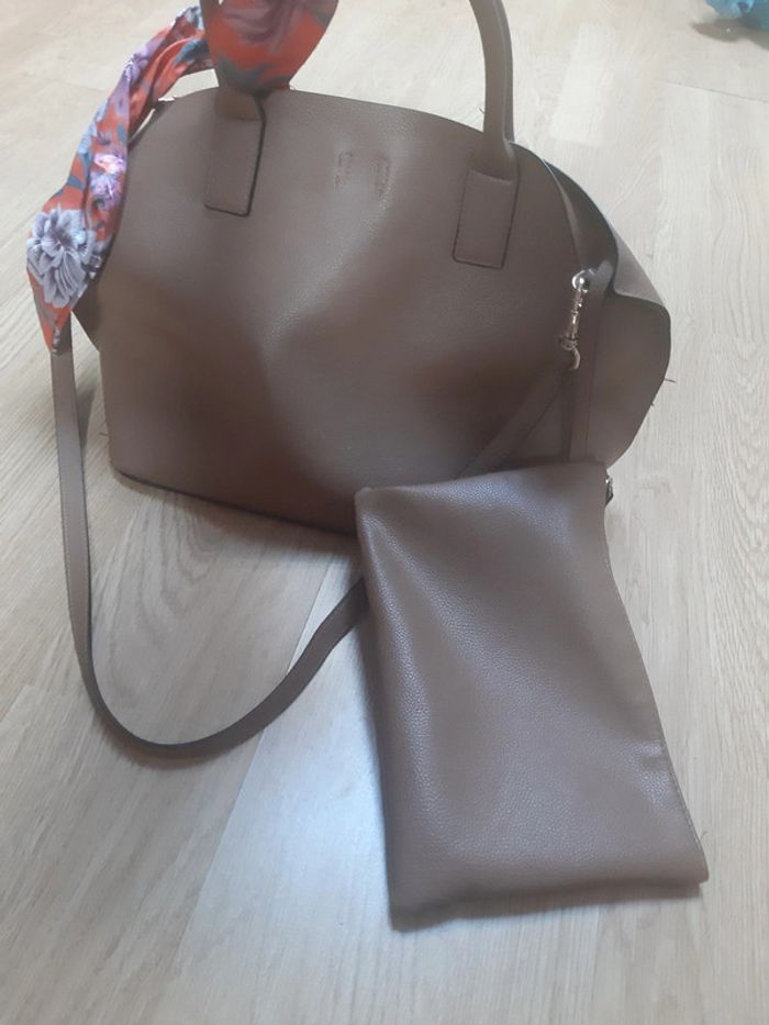 Magnifique sac à main beige H&M - photo numéro 3