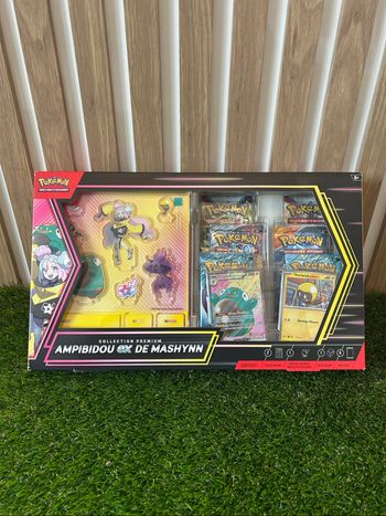 Coffret Pokémon collection premium Ampibidou ex de Marshynn