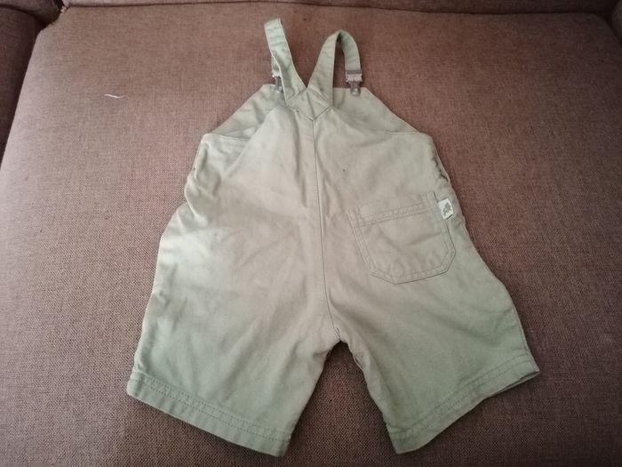 Salopette verte garçon - photo numéro 2